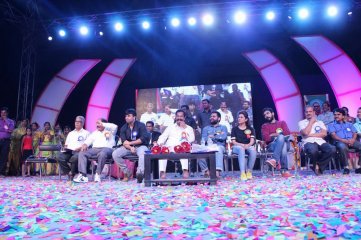 Guntur Talkies Movie Team at TRR School Anniversary Celebrations